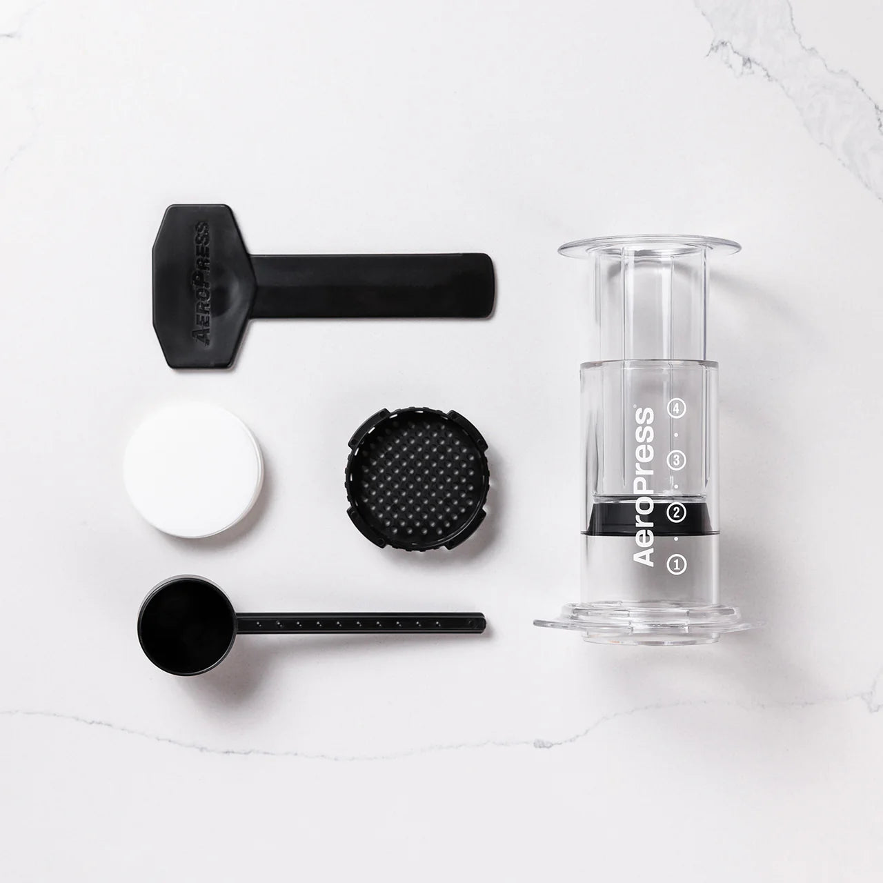 AeroPress Coffee Maker - Clear Colours