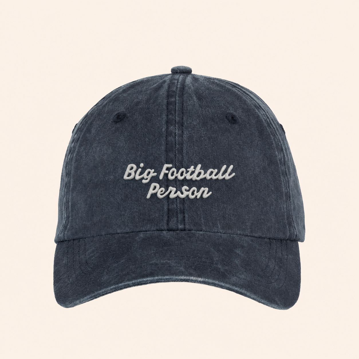 Big Football Person Cap