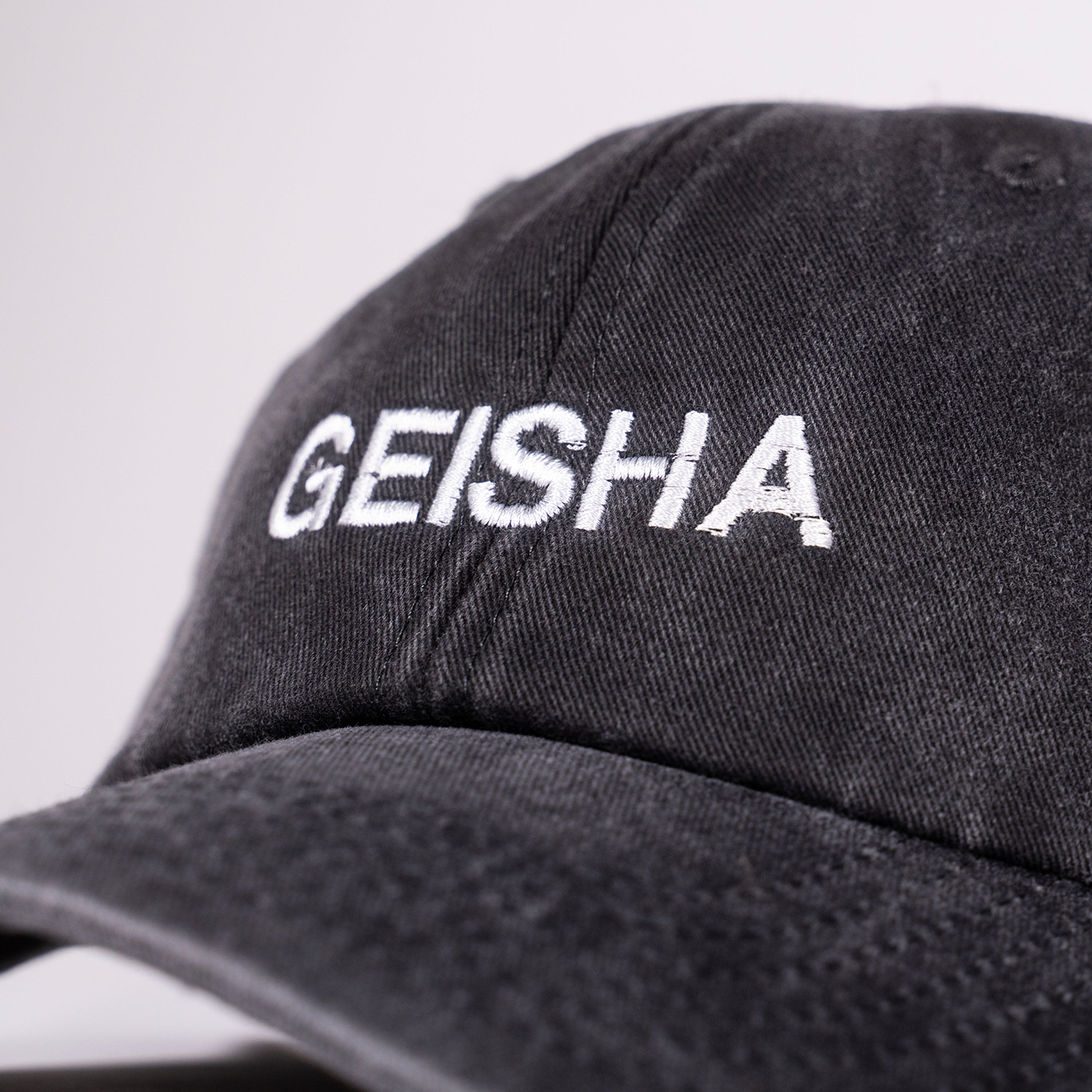 Geisha (Washed Black) Varietal 6 Panel Cap