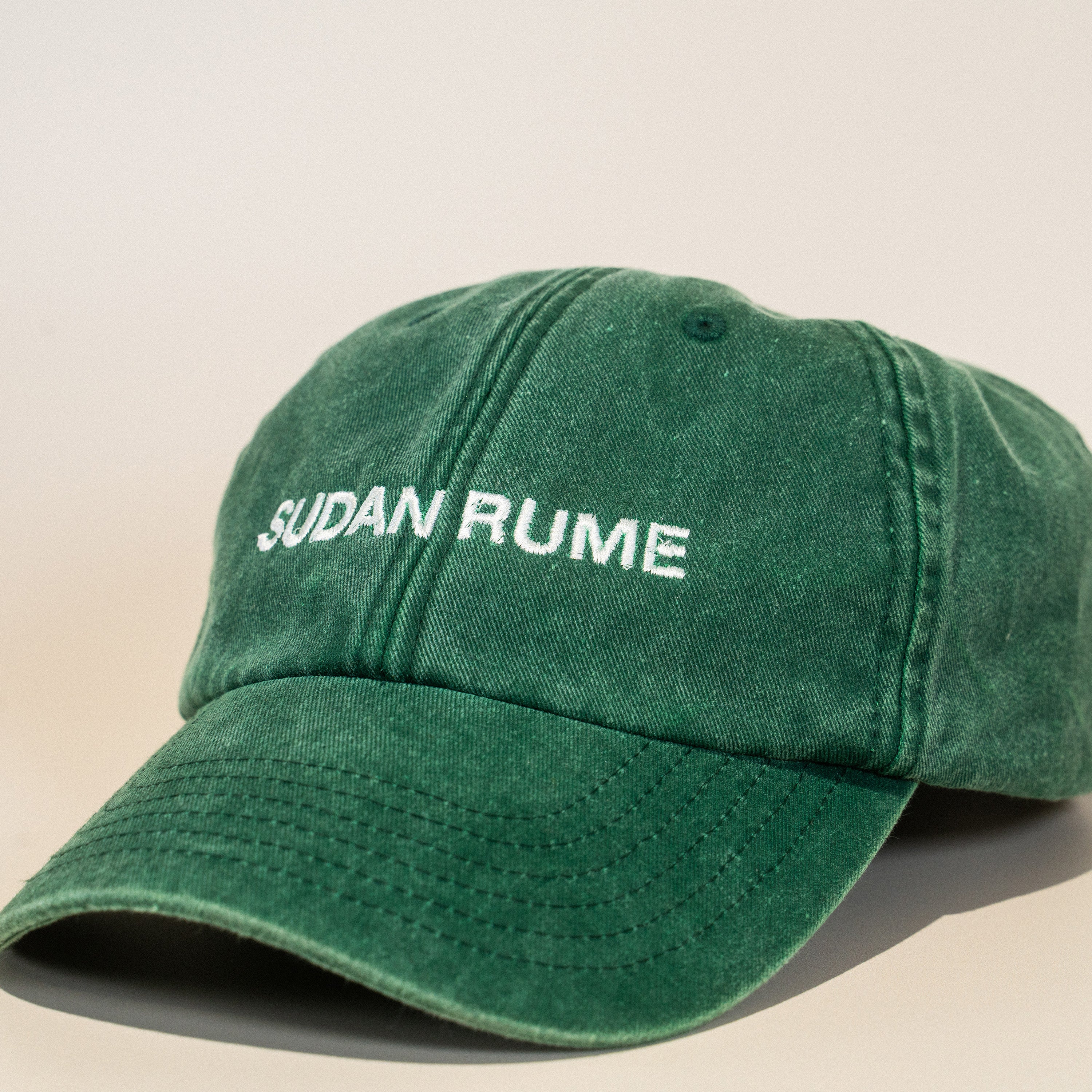 Sudan Rume (Washed Green) Varietal 6 Panel Cap