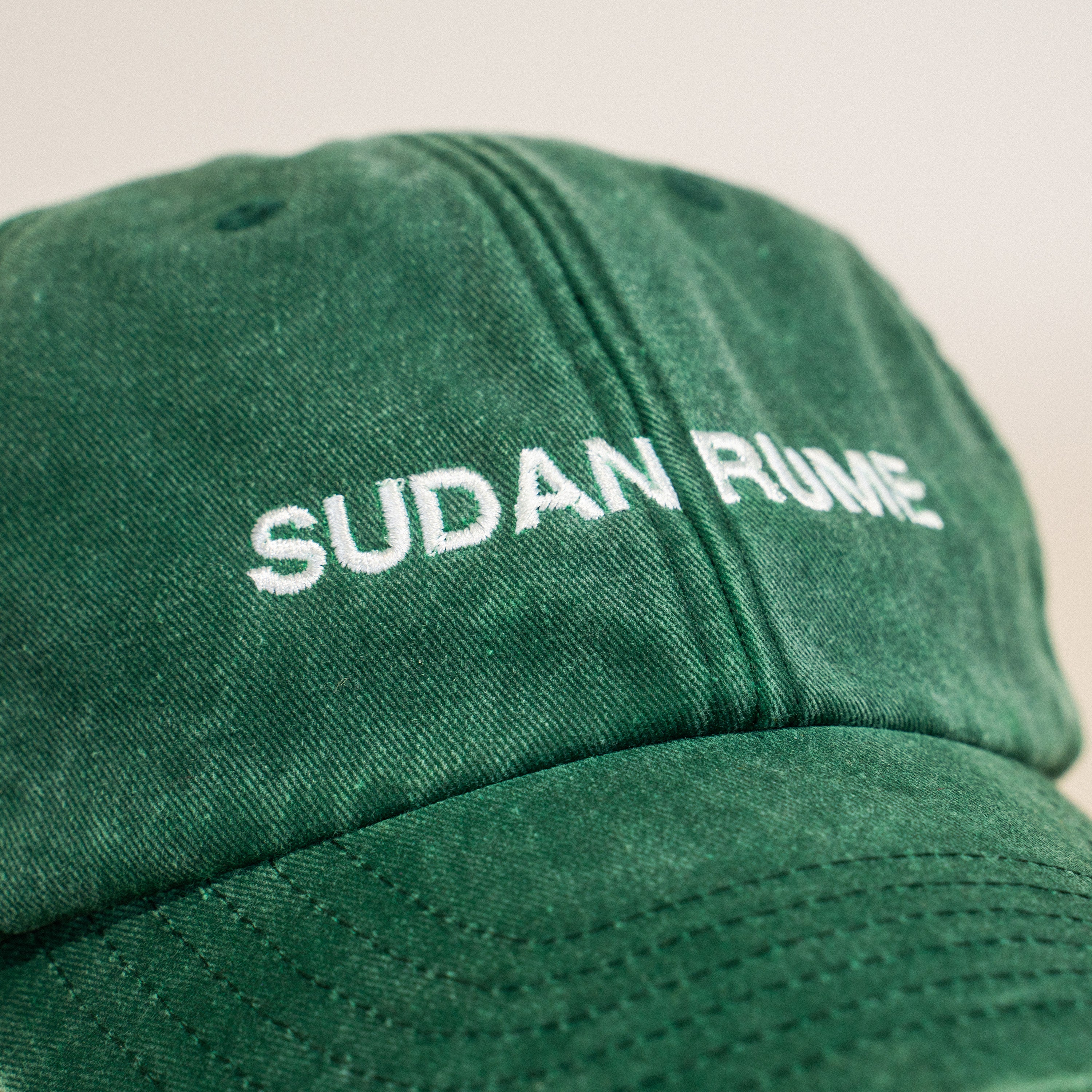 Sudan Rume (Washed Green) Varietal 6 Panel Cap