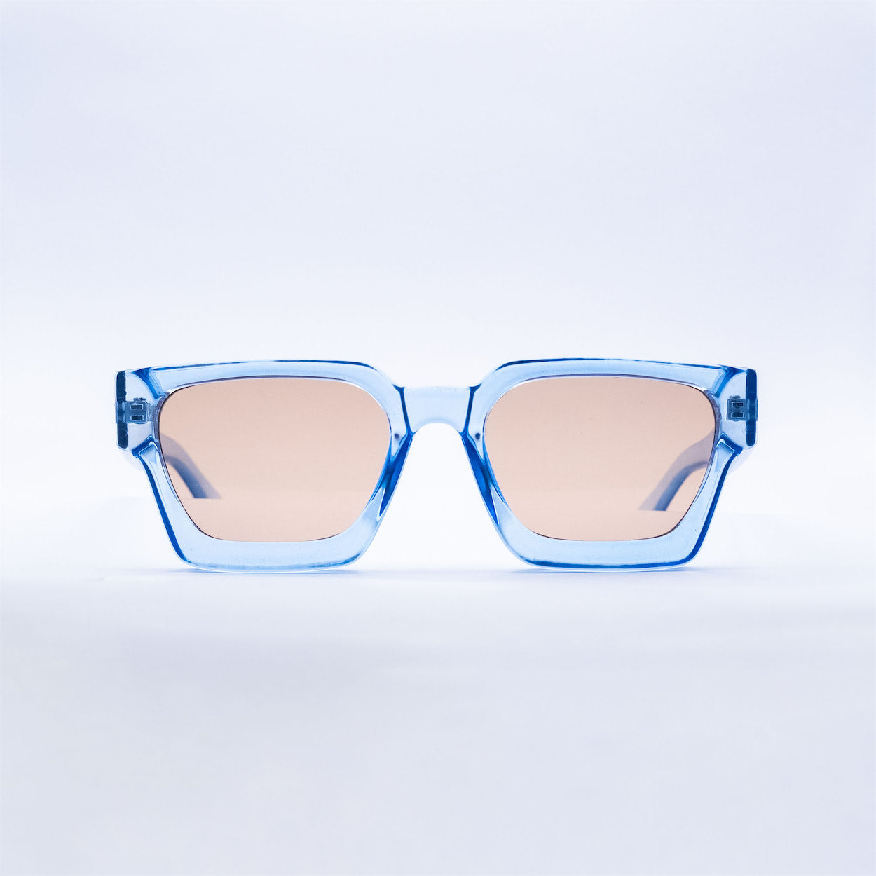Summer Banger Sunglasses (Crystal Blue)