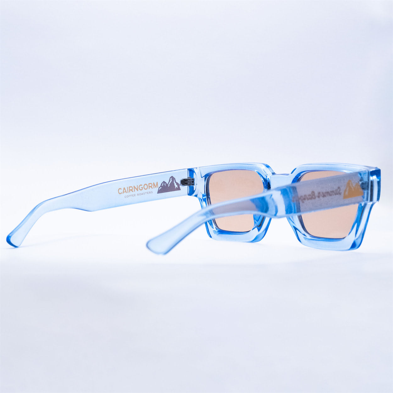 Summer Banger Sunglasses (Crystal Blue)
