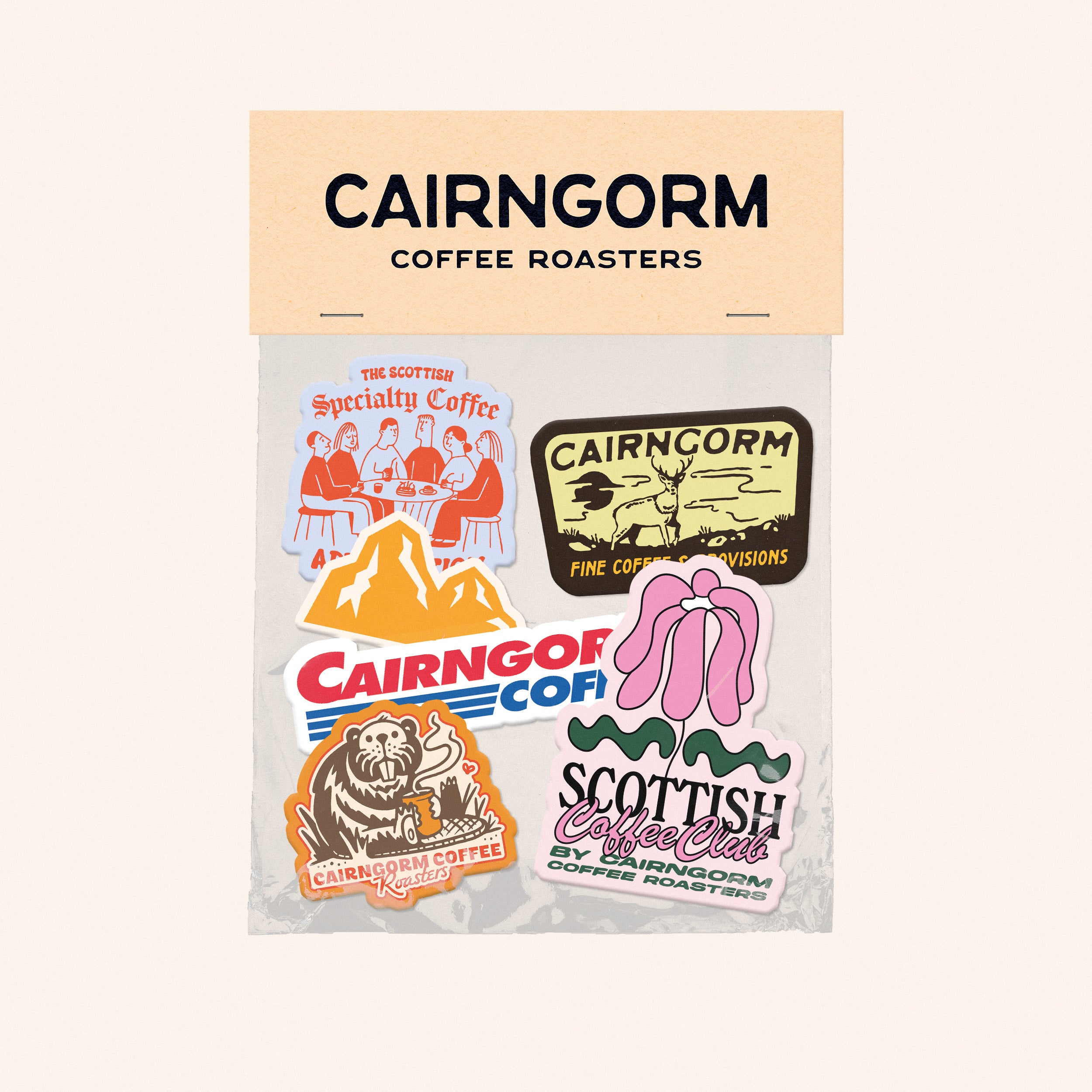 Cairngorm Sticker Pack