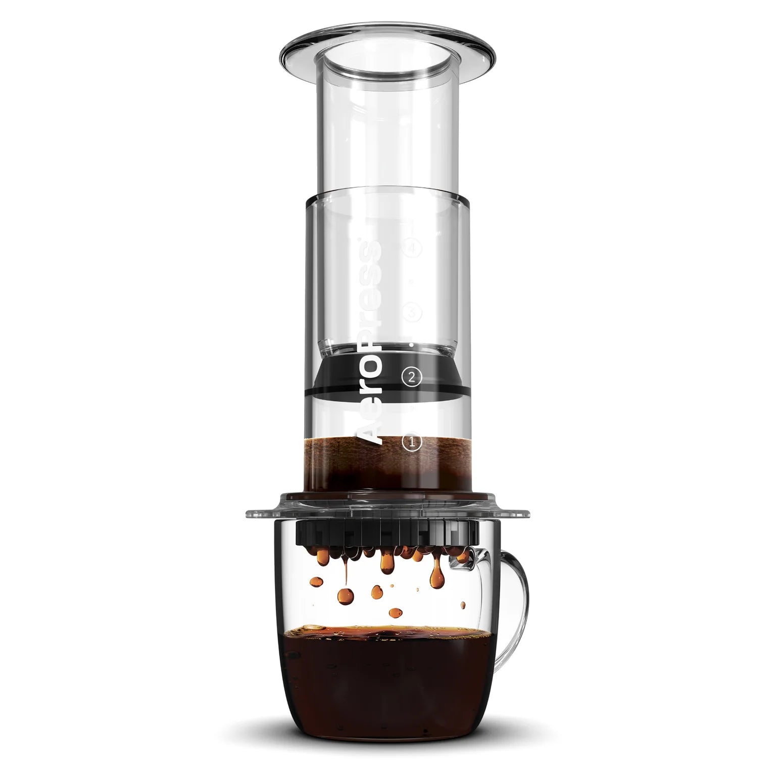 AeroPress Coffee Maker - Clear Colours