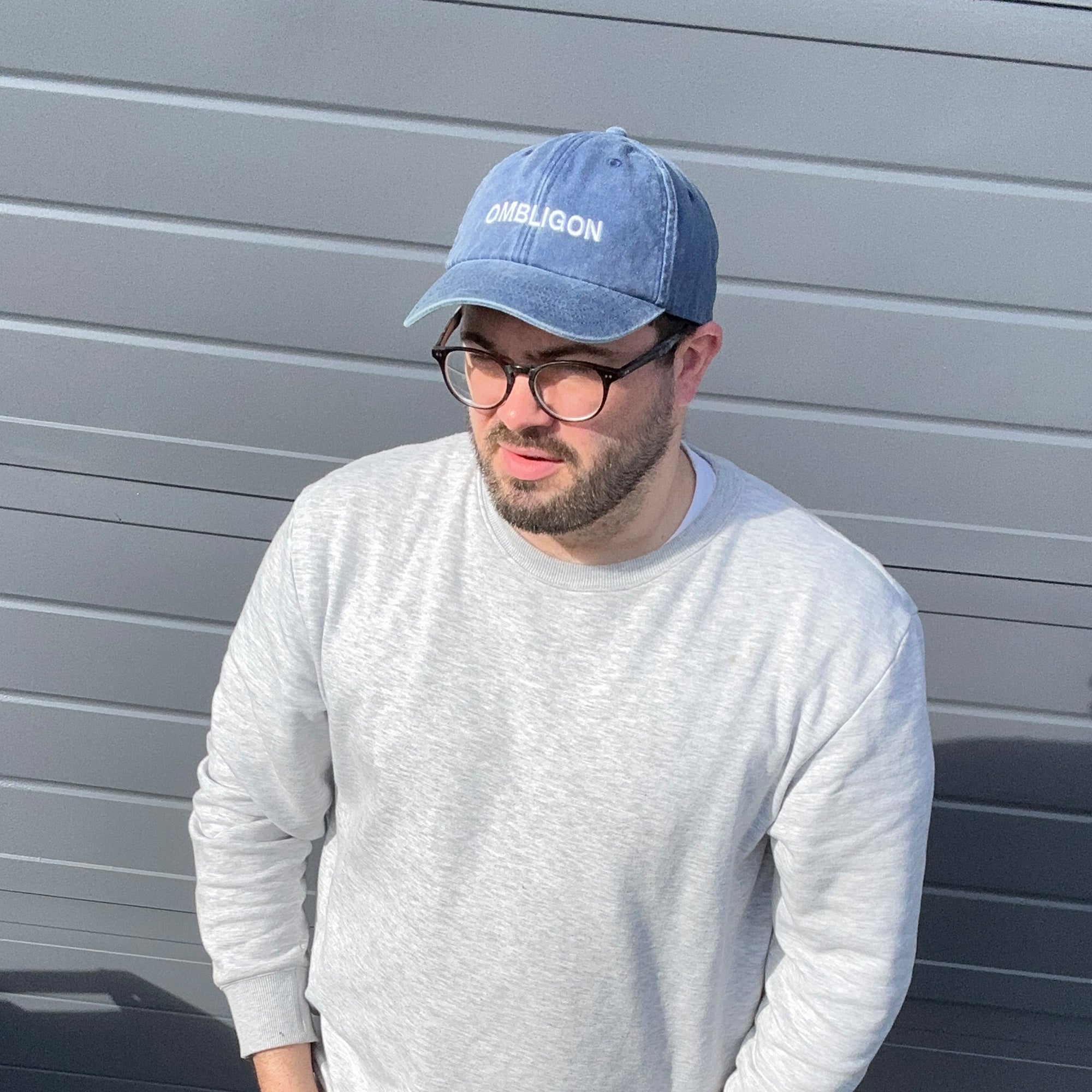 'Ombligon' (Washed Navy) Varietal 6 Panel Cap