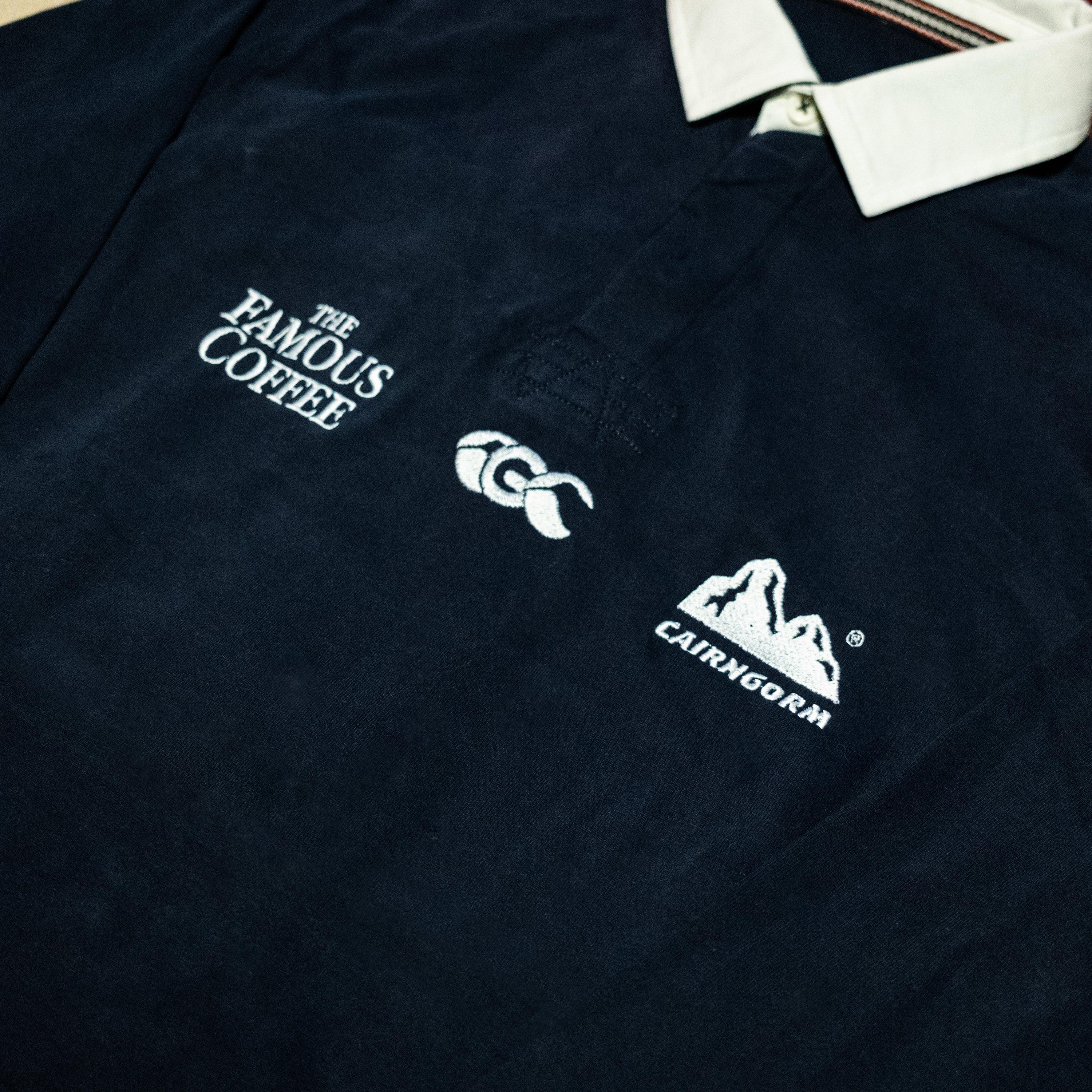 Cairngorm Coffee Vintage Unisex Rugby Shirt