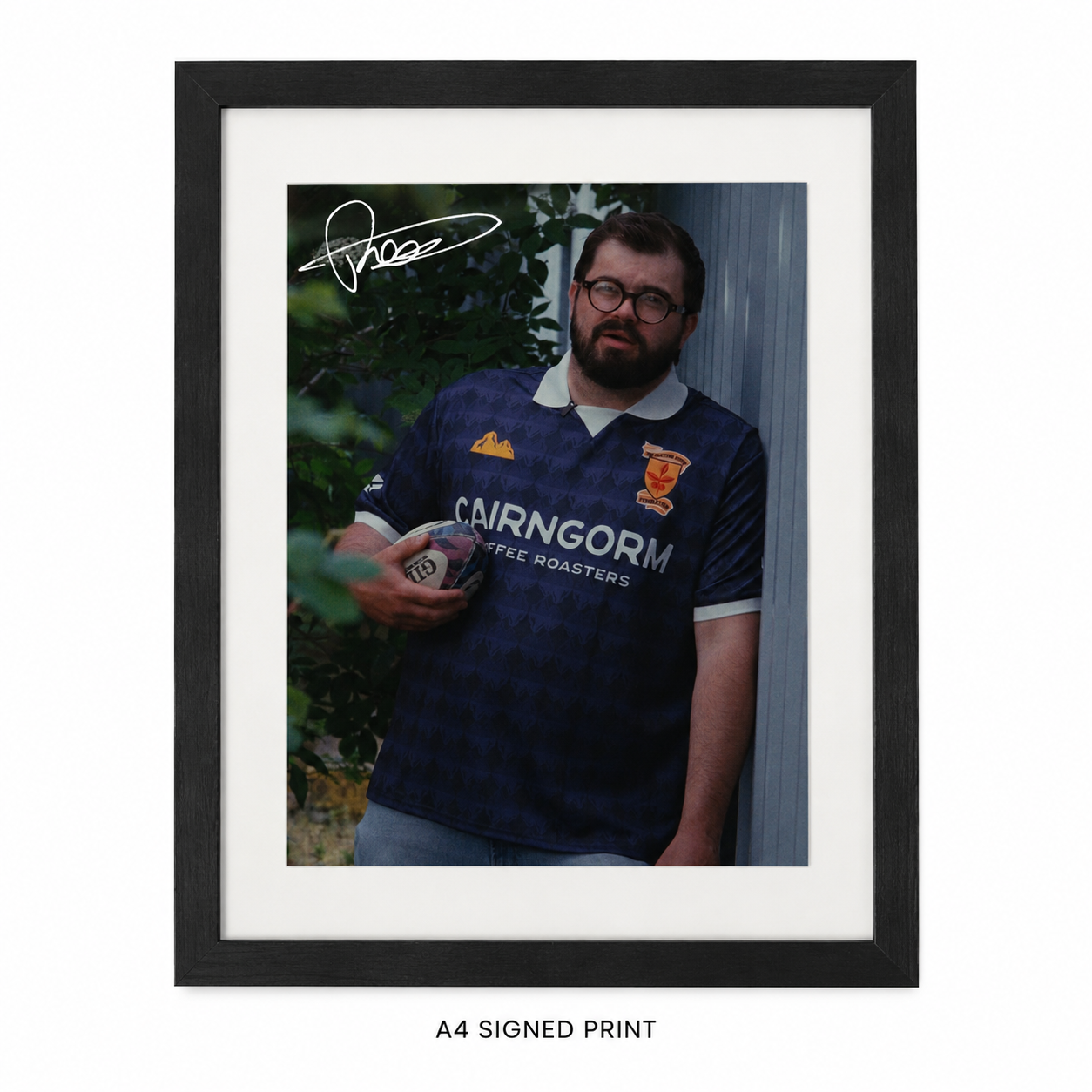 Signed 'World Cup Legend' Photo