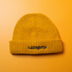 Wiggly Cairngorm (Mustard) Harbour Embroidered Beanie