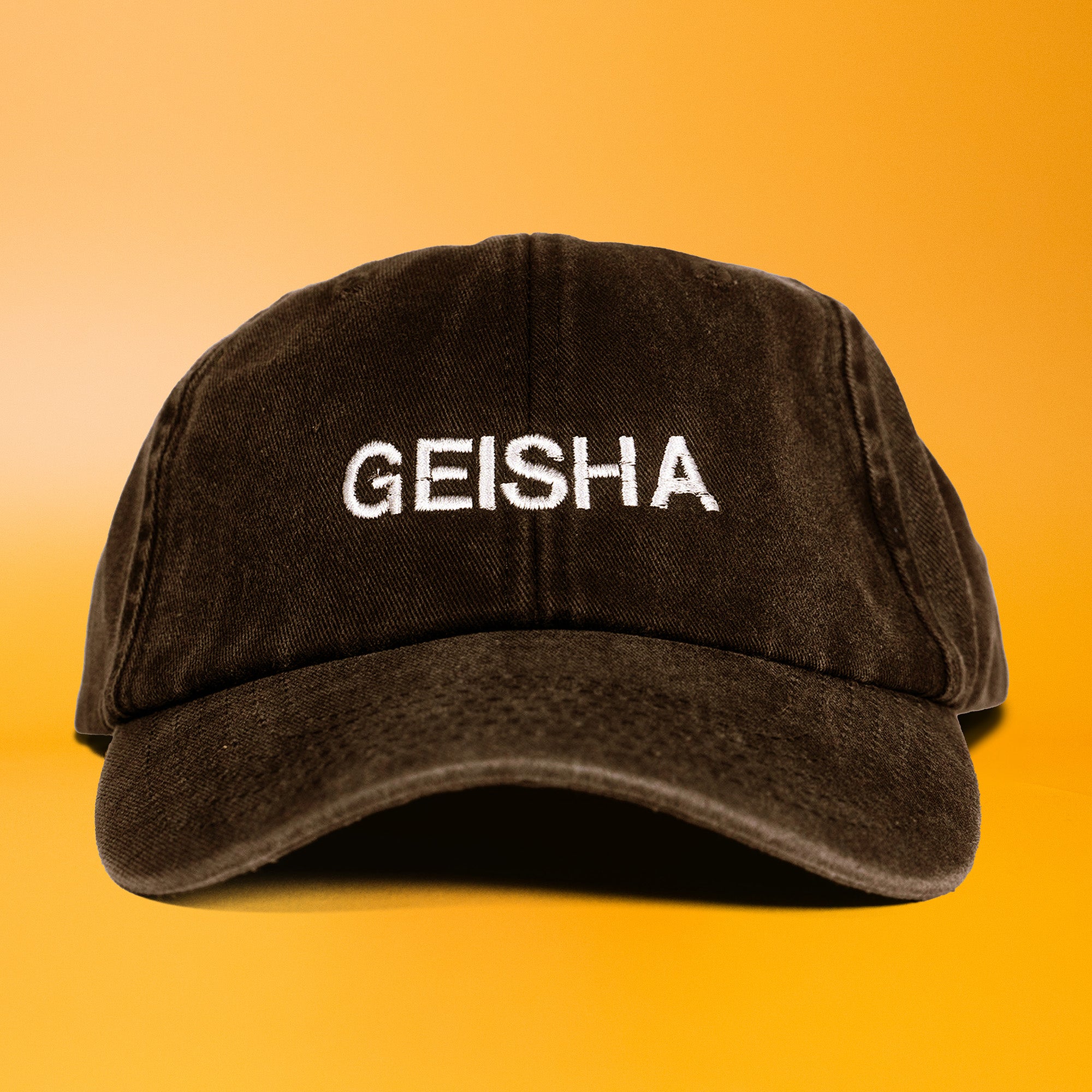 Geisha (Washed Black) Varietal 6 Panel Cap