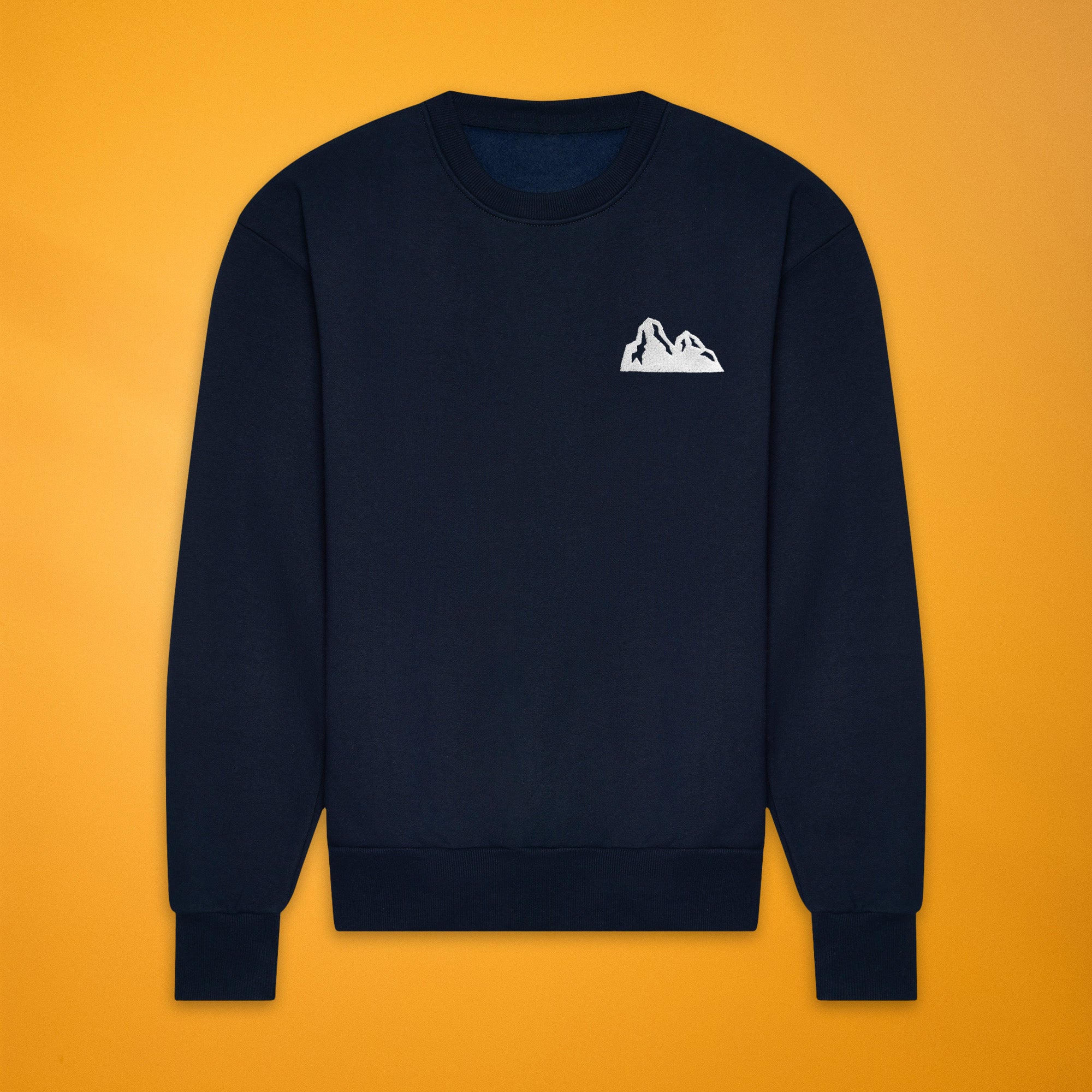 Cairngorm Embroidered Heavyweight Sweatshirt - Navy