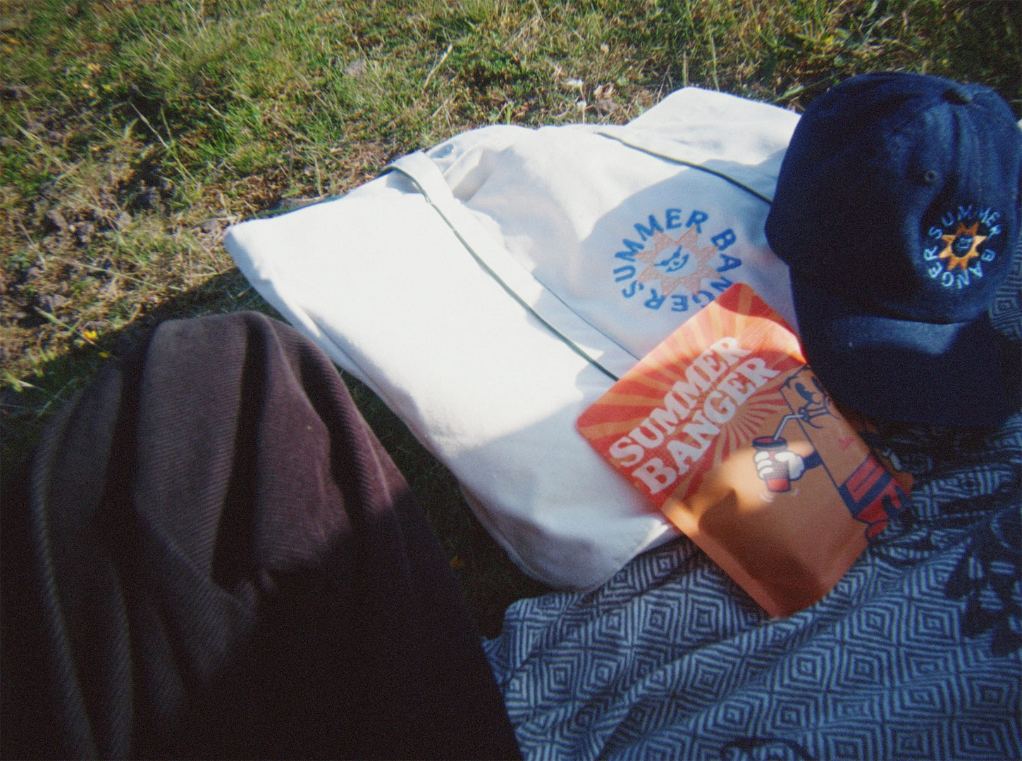 Retro Sun Tote Bag