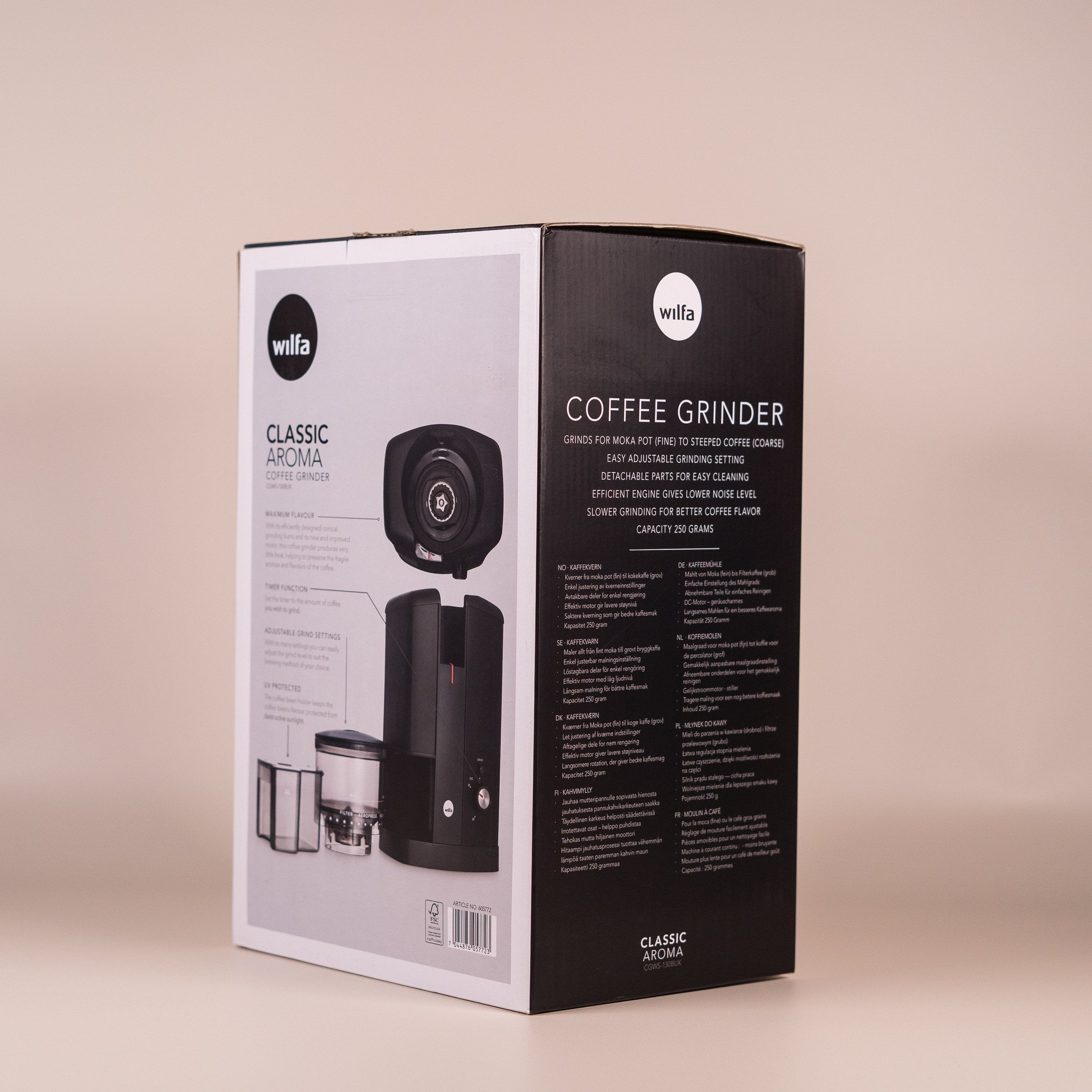 Wilfa Classic Aroma Coffee Grinder