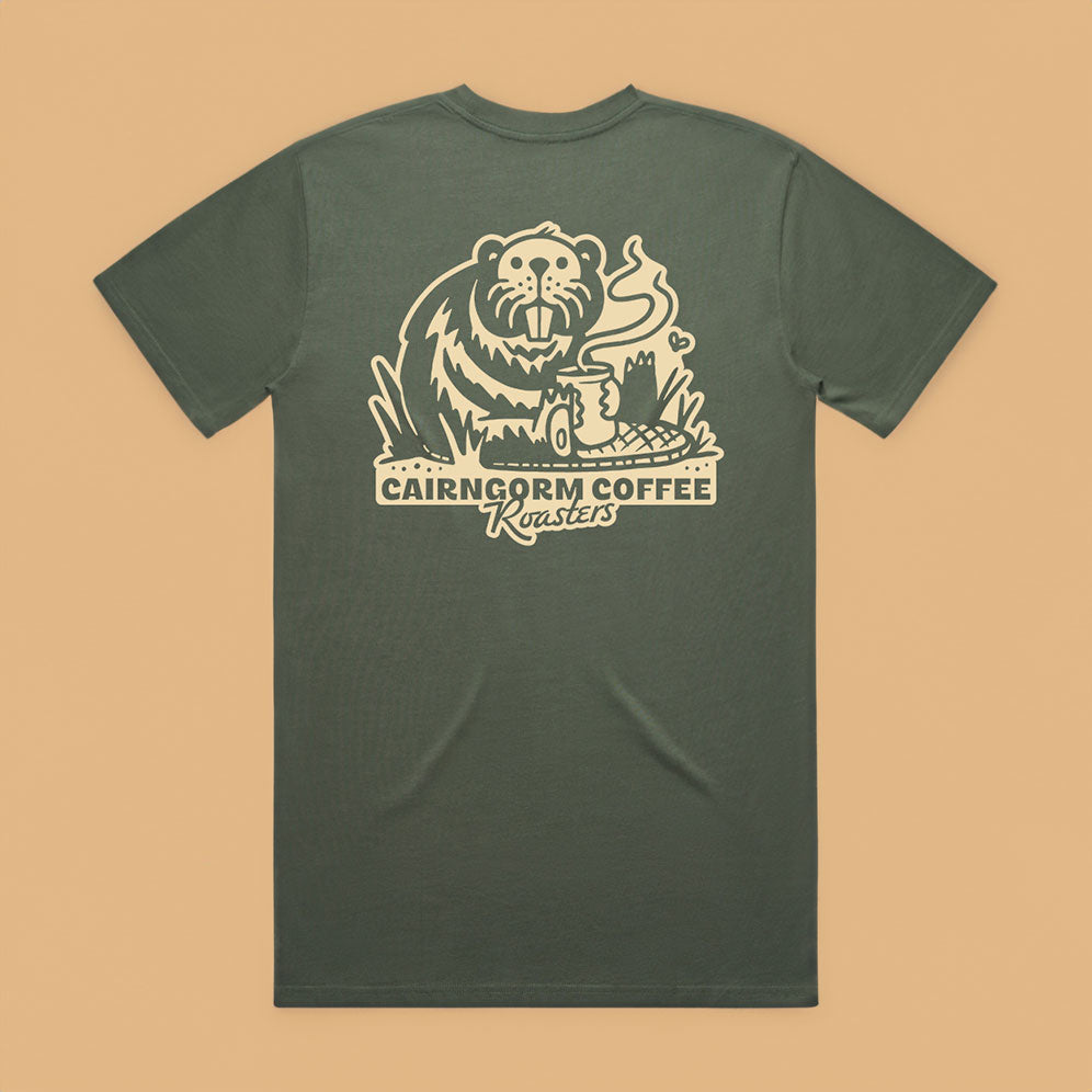 Beaver Tshirt - Green