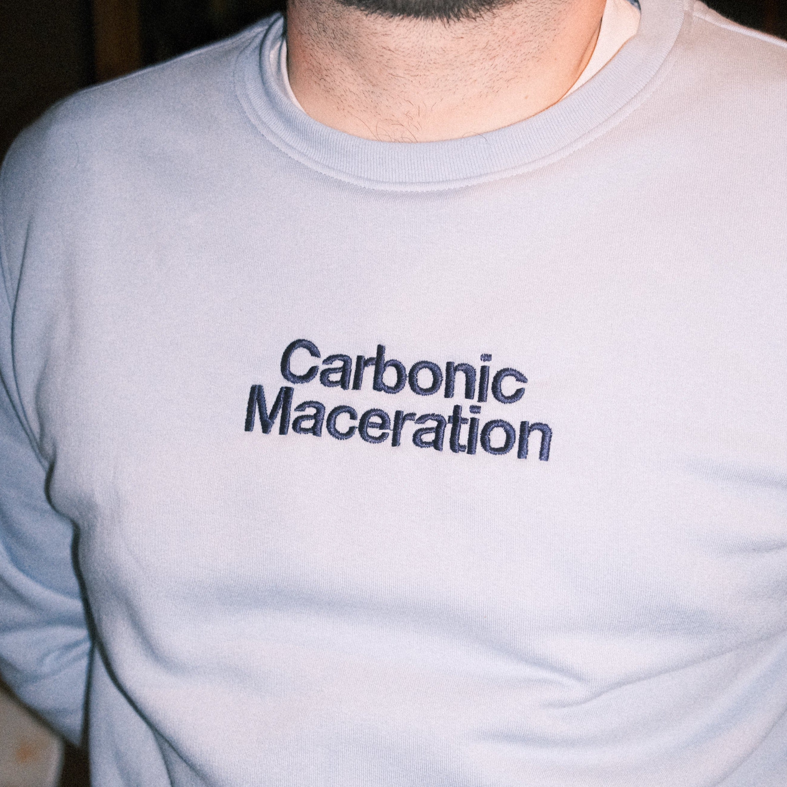 Carbonic Maceration (Pastel Blue) Unisex Heavy Sweatshirt